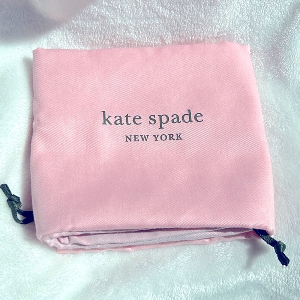 New- Kate Spade pink drawstring dust bag, large 🩷